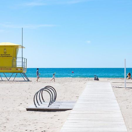 Beach Apartment IV Coeur De Plage Кастельдефельс Экстерьер фото